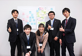チーム「ルービックキューブ」のメンバー