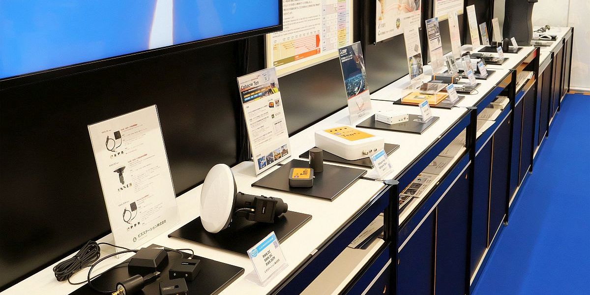 みちびきの展示ブース