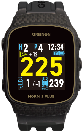 THE GOLF WATCH NORM II PLUS