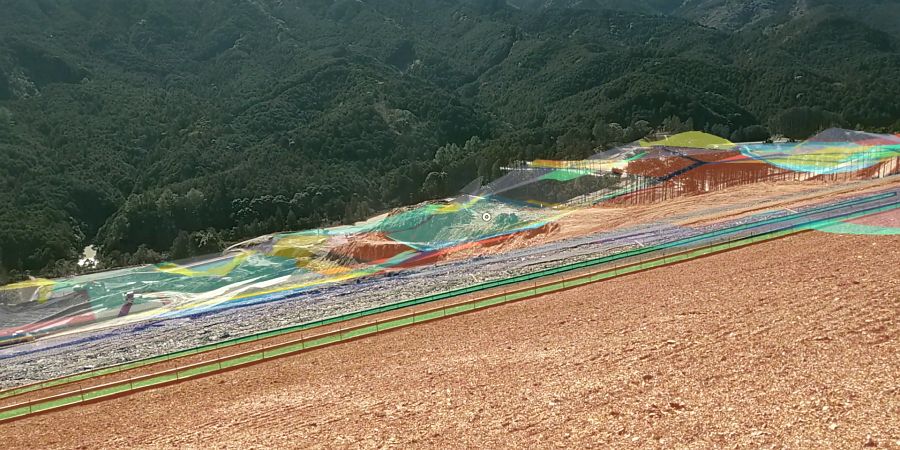 造成工事現場の写真